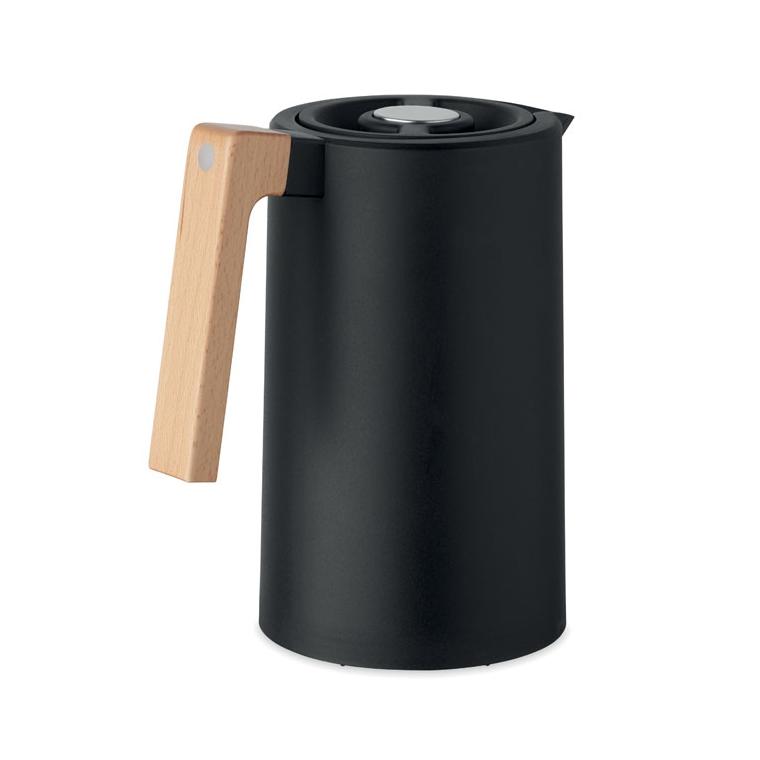 Ulcior cu perete dublu Servir, 1 L Negru