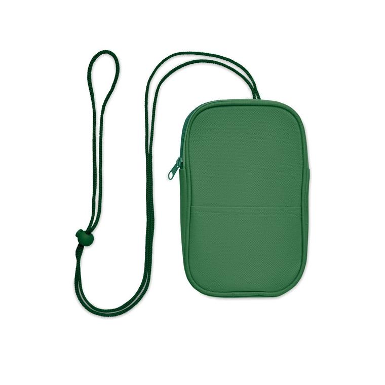 Borsetă crossbody din RPET Korovin Pouch Verde