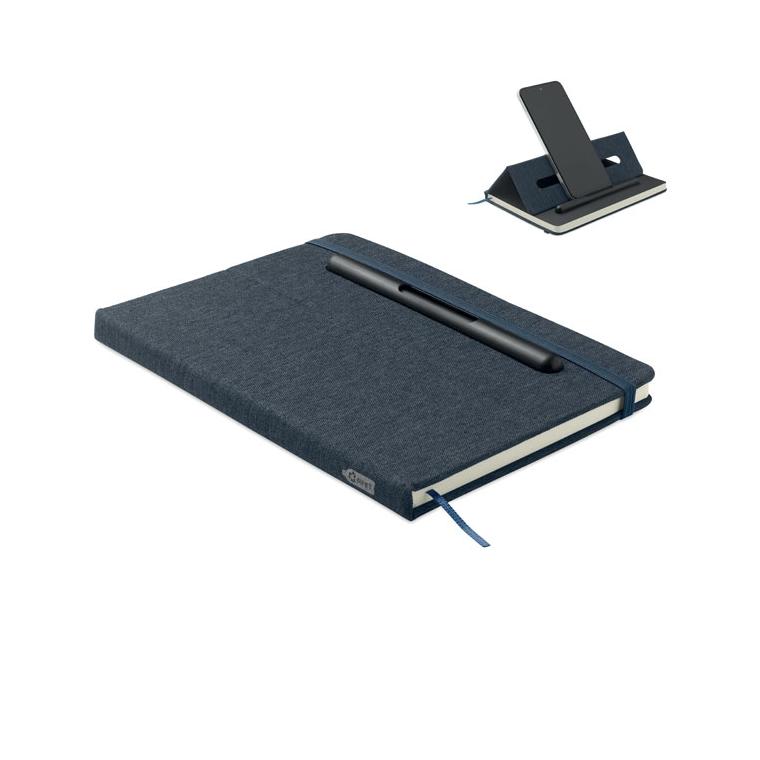Notebook A5 cu suport pentru telefon Rinbook