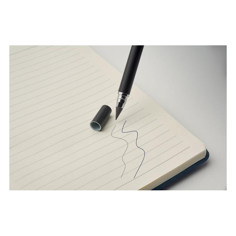Notebook A5 cu suport pentru telefon Rinbook Navy 