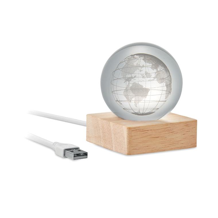 Glob de sticlă cu LED Globe Light