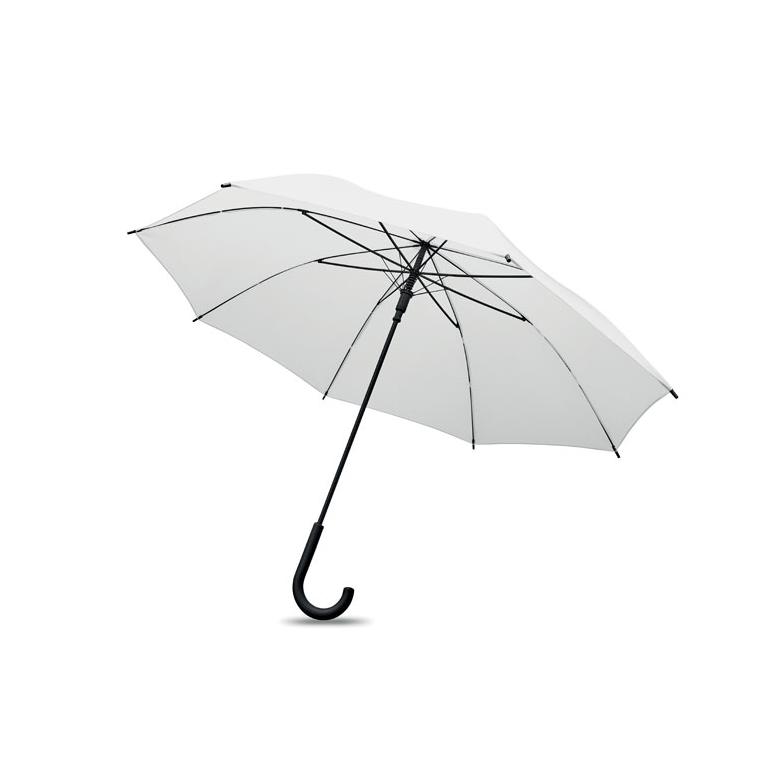 Umbrelă automată Bralau, 23 inch Alb