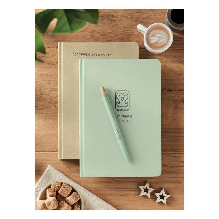 Notes A5 din trestie de zahăr Sugarpala Verde mentă