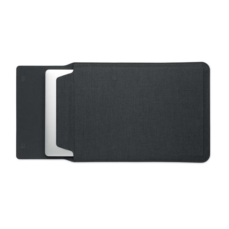 Rucsac pentru laptop de 15 inch din fetru Practic Negru