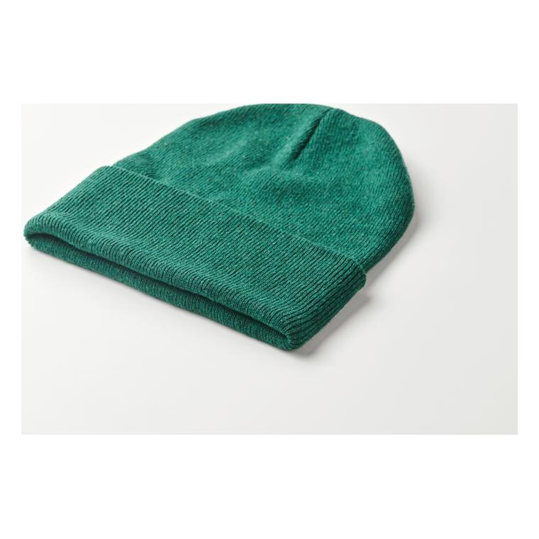 Căciulă tricotată cu manșetă Beanix Verde Inchis