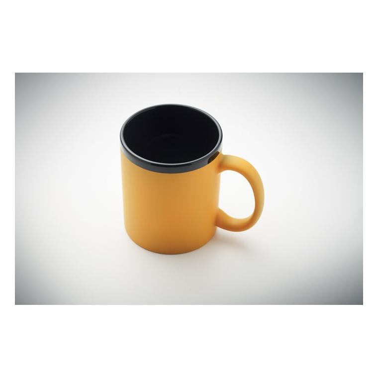 Cană ceramică pentru gravură laser Ruby, 300 ml Galben