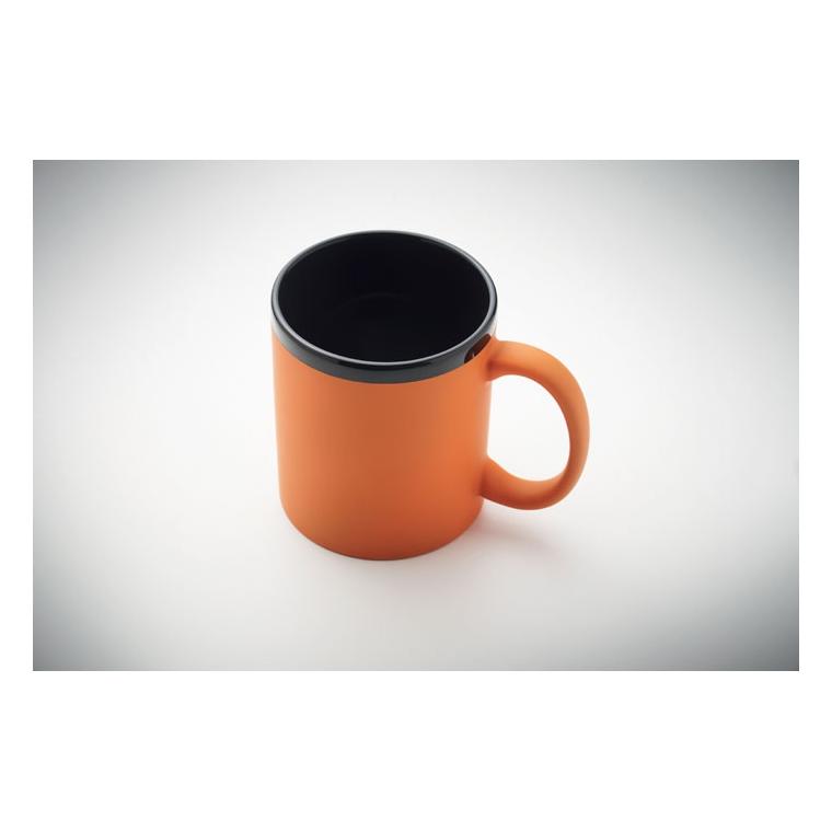 Cană ceramică pentru gravură laser Ruby, 300 ml Portocaliu