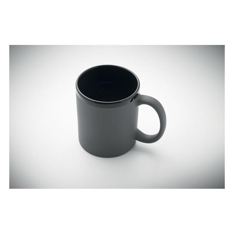 Cană ceramică pentru gravură laser Ruby, 300 ml Gri închis