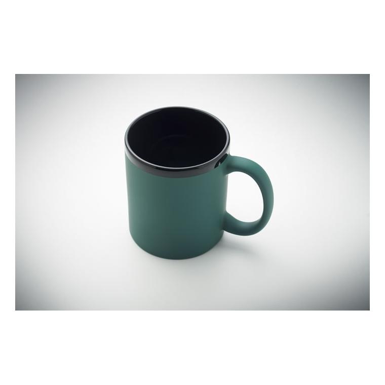 Cană ceramică pentru gravură laser Ruby, 300 ml Verde Inchis
