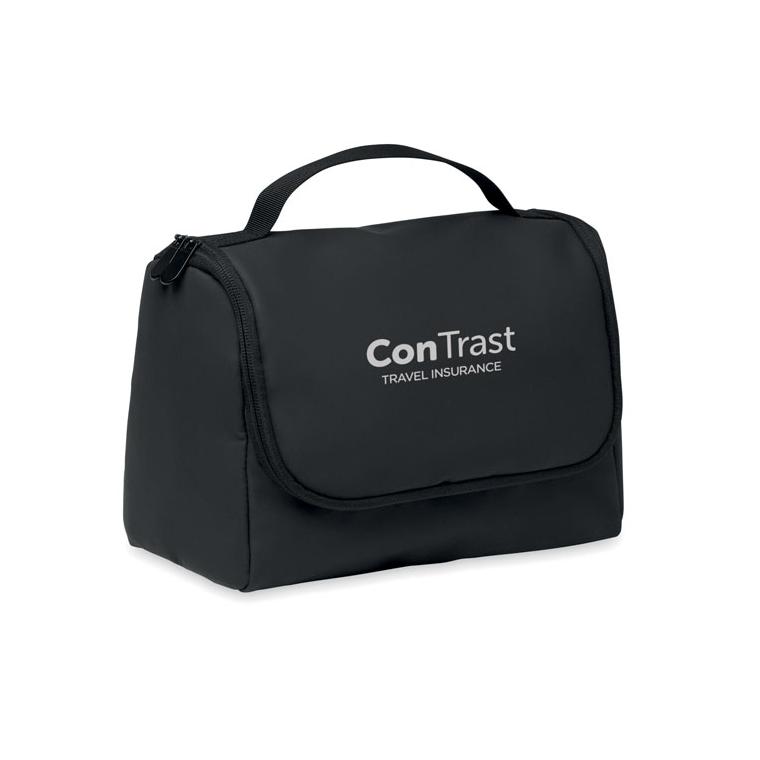 Geantă pentru cosmetice din PU Away Negru