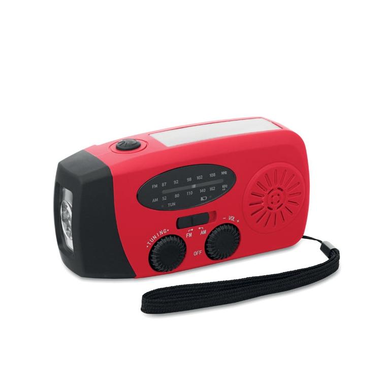 Radio portabil cu lanternă LED Onda