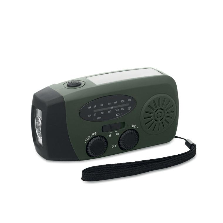 Radio portabil cu lanternă LED Onda