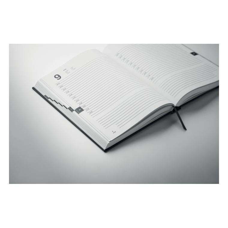 Agendă perpetuă A5 Routiner Negru