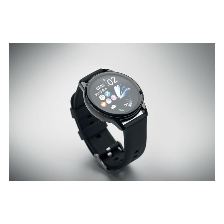 Ceas smart rezistent la apă IP67 Rista Negru