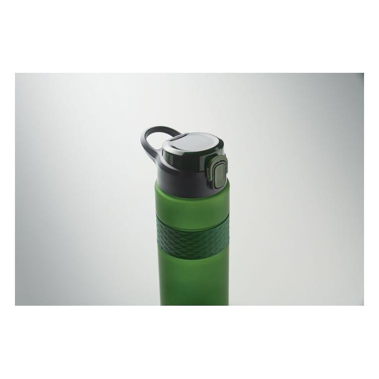 Sticlă din RPET Isjforden, 700 ml Verde Inchis