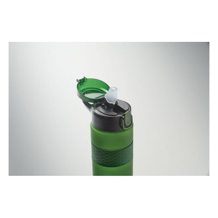 Sticlă din RPET Isjforden, 700 ml Verde Inchis