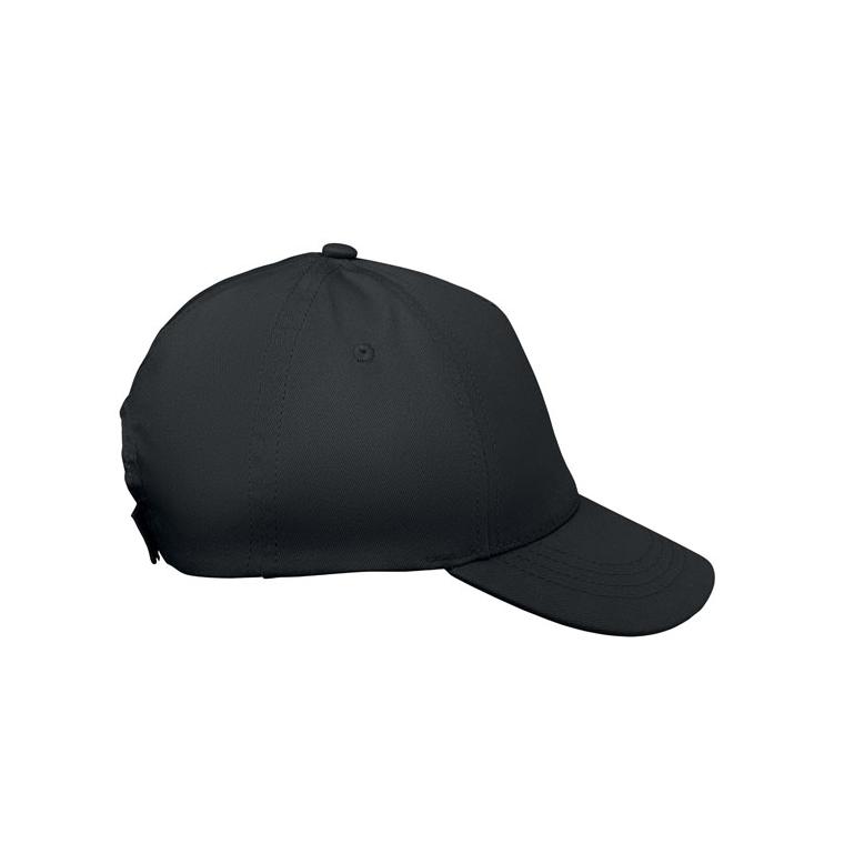 Șapcă de baseball pentru copii cu 5 panouri Buzz Kids Negru