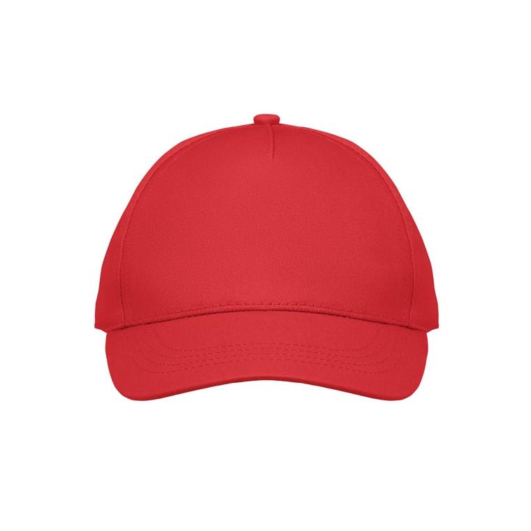Șapcă de baseball pentru copii cu 5 panouri Buzz Kids Roșu