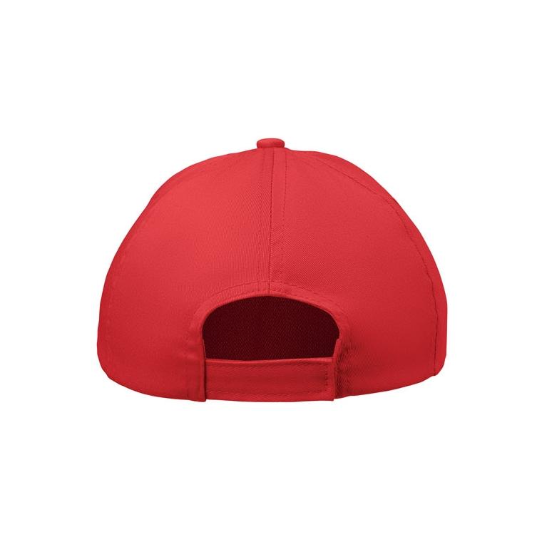 Șapcă de baseball pentru copii cu 5 panouri Buzz Kids Roșu