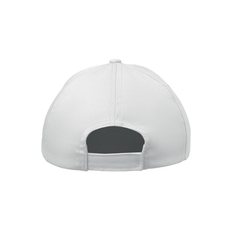 Șapcă de baseball pentru copii cu 5 panouri Buzz Kids Alb