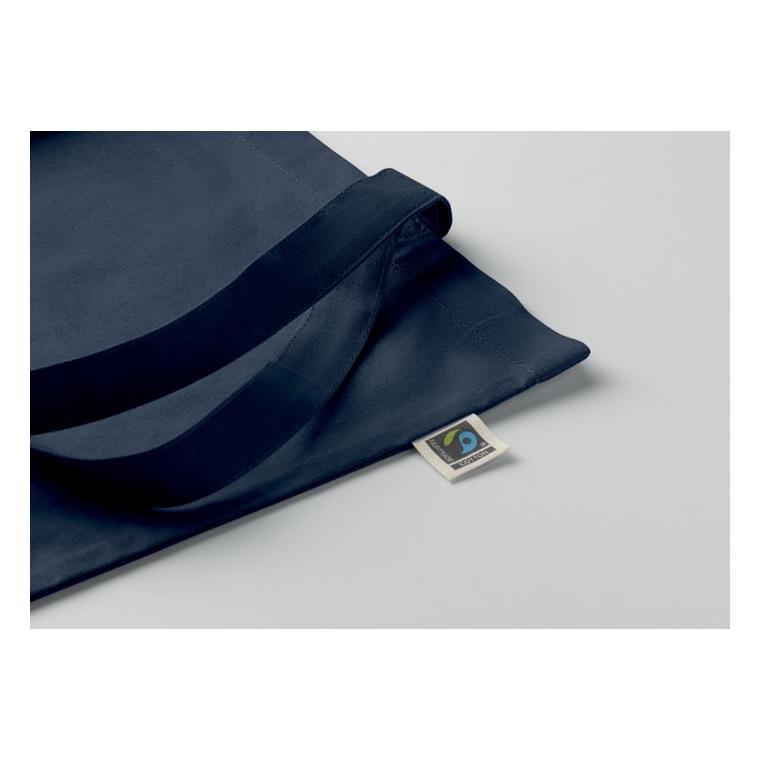 Sacoșă Fairtrade Osole+ Colour, 180 g/m² Albastru