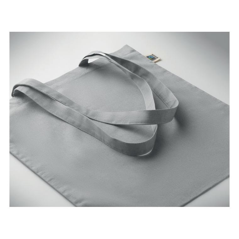 Sacoșă Fairtrade Osole+ Colour, 180 g/m² Gri