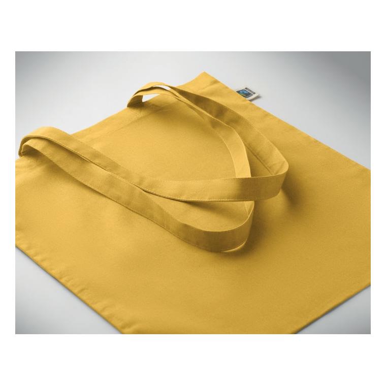 Sacoșă Fairtrade Osole+ Colour, 180 g/m² Galben