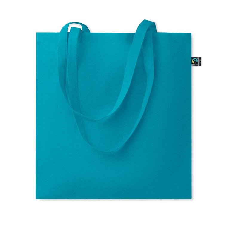 Sacoșă Fairtrade Osole+ Colour, 180 g/m² Turquoise