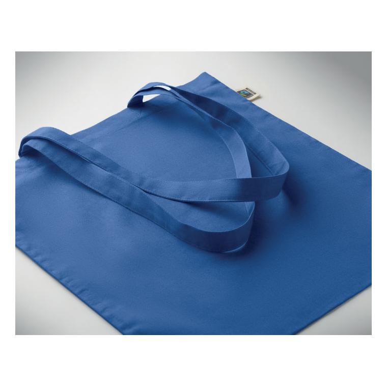 Sacoșă Fairtrade Osole+ Colour, 180 g/m² Albastru regal