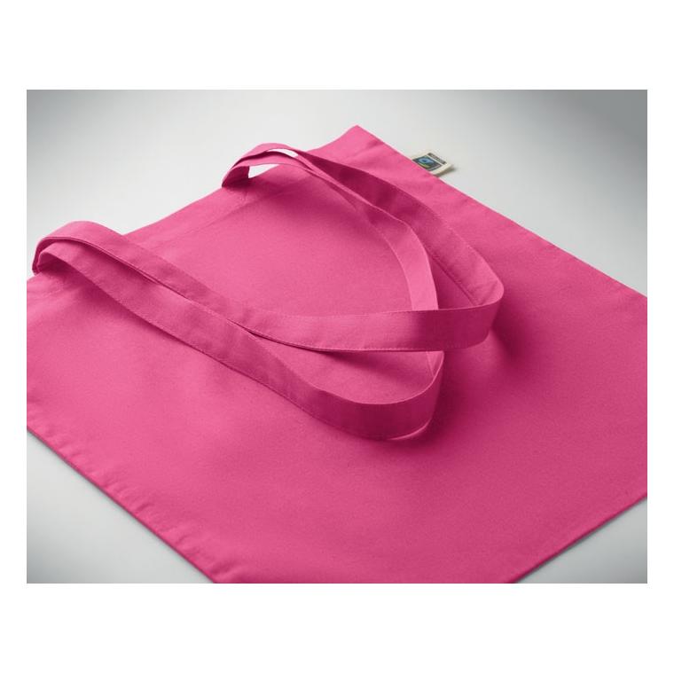 Sacoșă Fairtrade Osole+ Colour, 180 g/m² Fuchsia