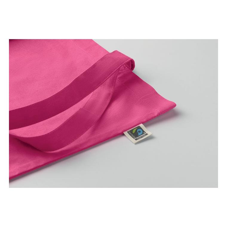 Sacoșă Fairtrade Osole+ Colour, 180 g/m² Fuchsia