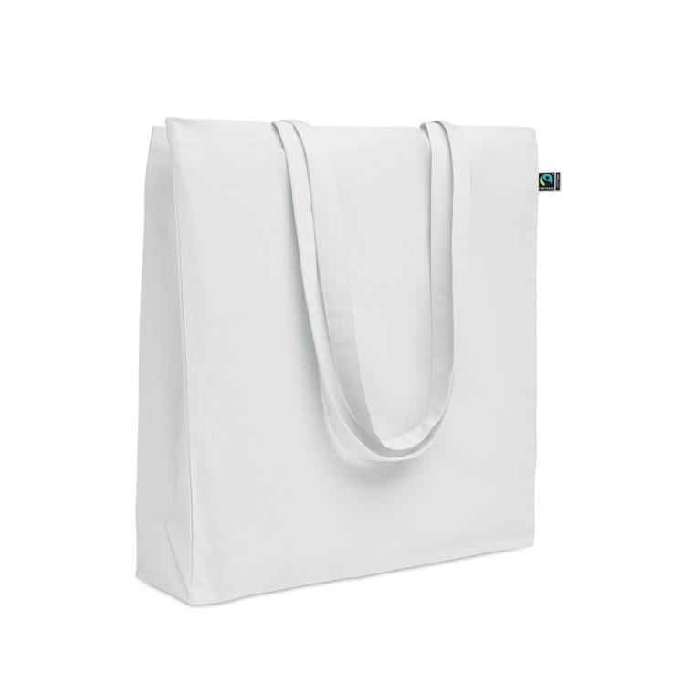 Sacoșă Fairtrade Osole++ Colour, 180 g/m² Alb