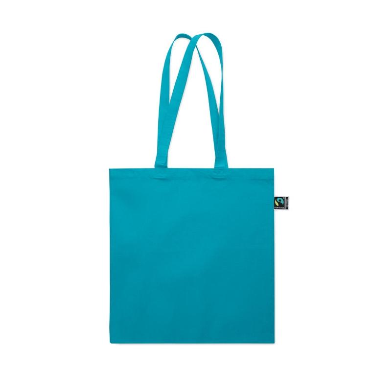 Sacoșă Fairtrade Osole++ Colour, 180 g/m² Turquoise