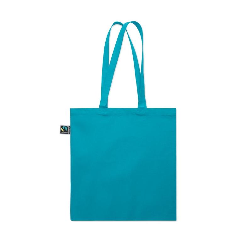 Sacoșă Fairtrade Osole++ Colour, 180 g/m² Turquoise