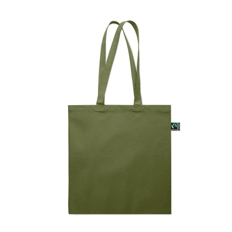 Sacoșă Fairtrade Osole++ Colour, 180 g/m² Verde Inchis