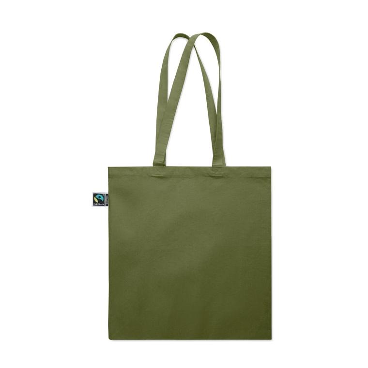 Sacoșă Fairtrade Osole++ Colour, 180 g/m² Verde Inchis