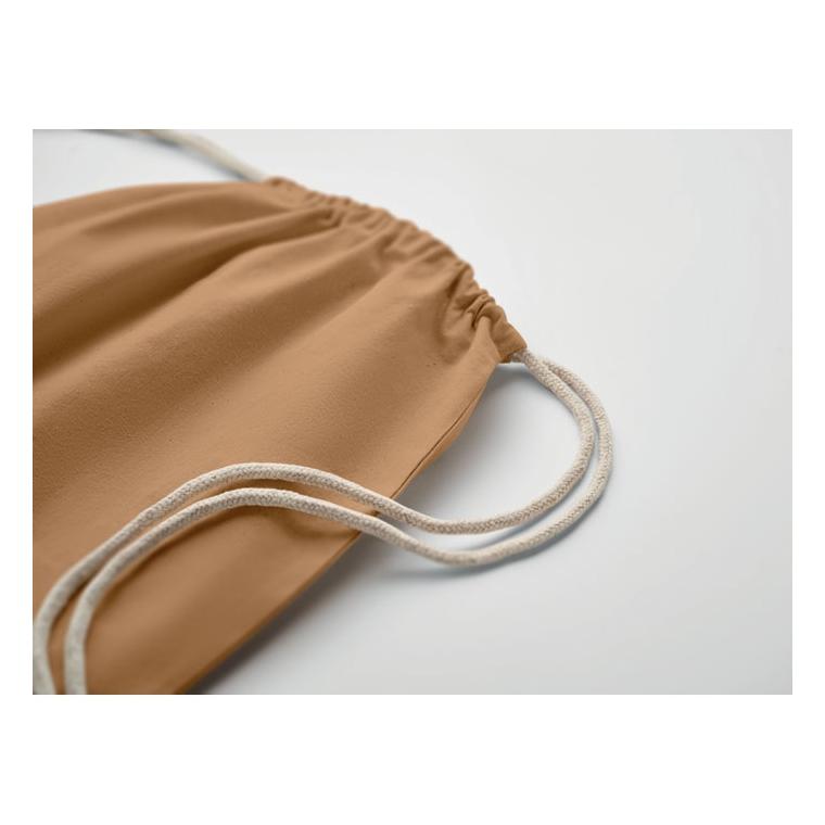 Rucsac cu șnur Fairtrade Osole Draw Colours, 180 g/m² Fildeș