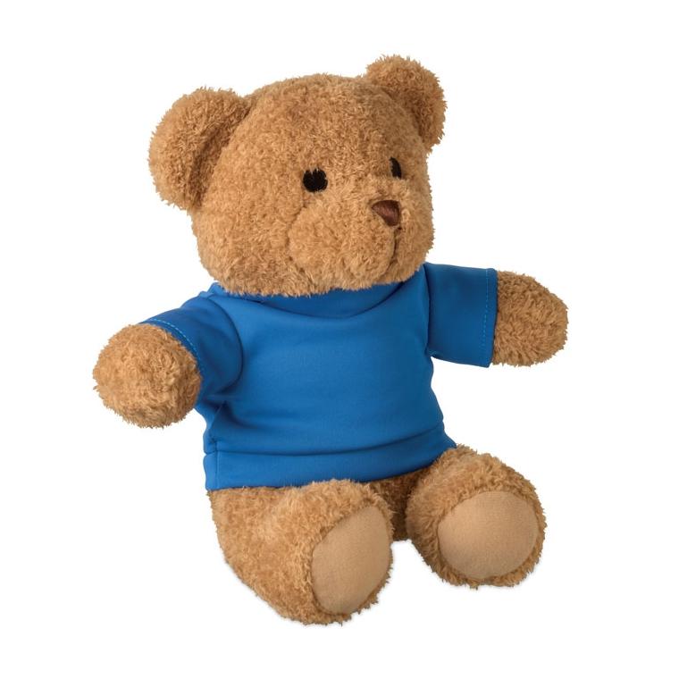 Ursuleț de pluș cu tricou Jackie, 23 cm