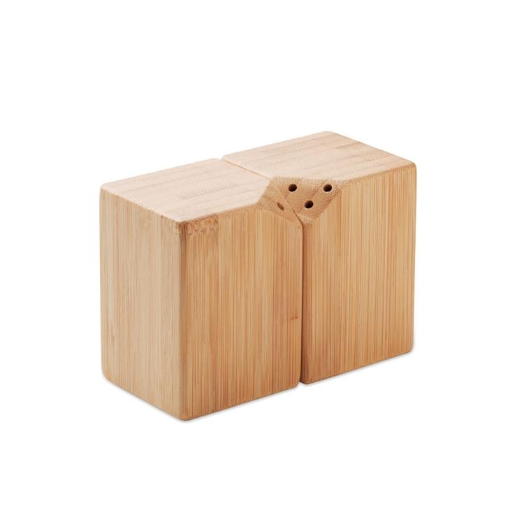 Set pentru sare și piper din bambus Both Natur