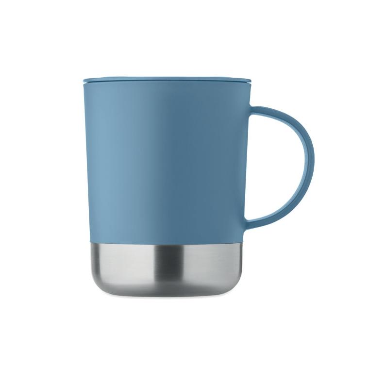 Cană cu perete simplu Beaker, 300 ml Petrol