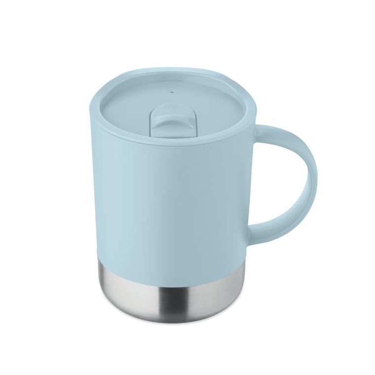 Cană cu perete simplu Beaker, 300 ml Albastru deschis