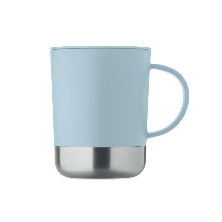 Cană cu perete simplu Beaker, 300 ml Albastru deschis