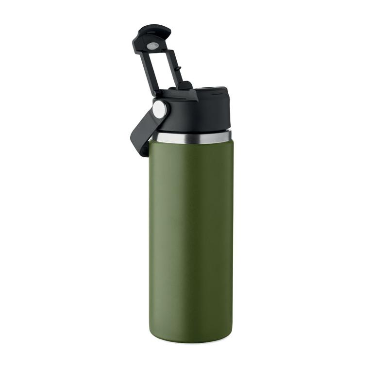 Sticlă cu perete dublu Suma Grip, 500 ml Verde Inchis