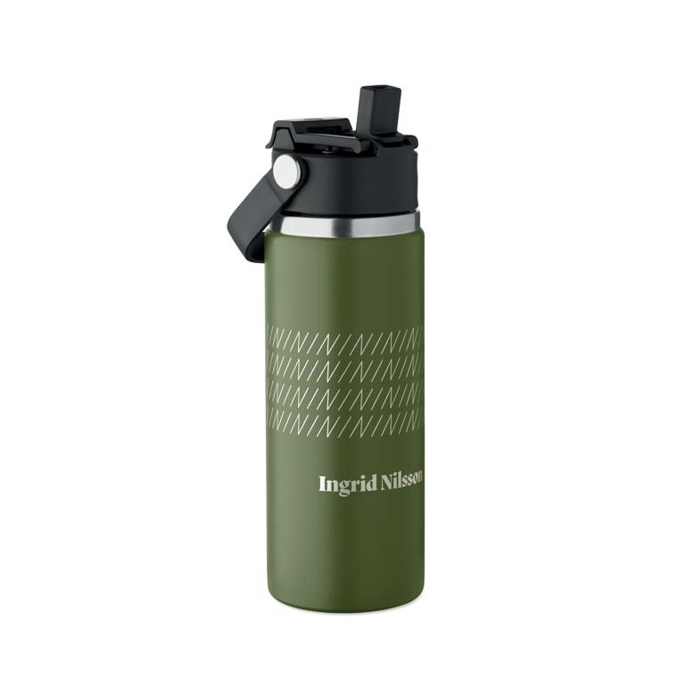 Sticlă cu perete dublu Suma Grip, 500 ml Verde Inchis
