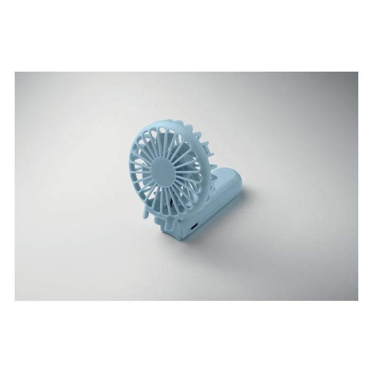 Ventilator portabil pliabil Ibera Albastru deschis