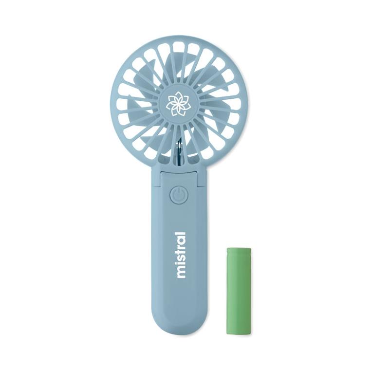 Ventilator portabil pliabil Ibera Albastru deschis
