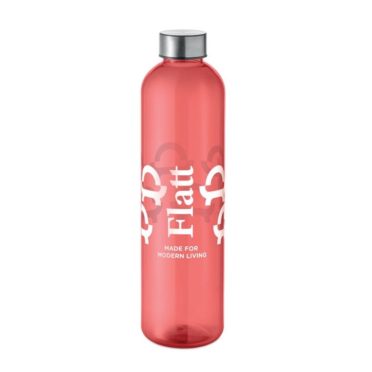 Sticlă din RPET Utah Remax, 1000 ml Roșu transparent
