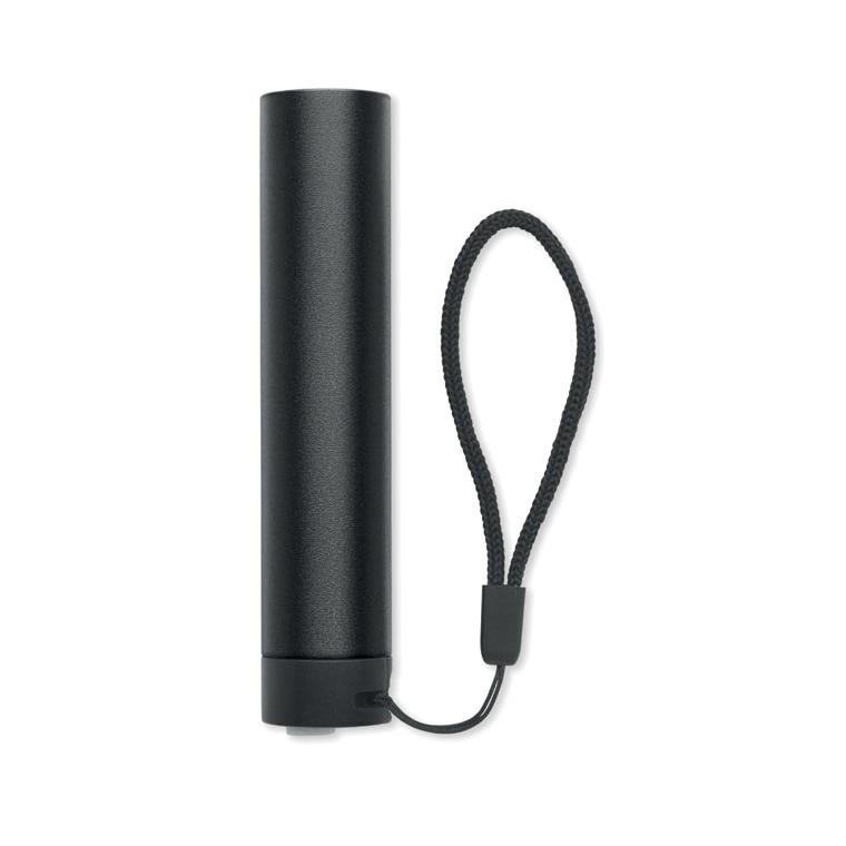 Lanternă din aluminiu Lume Negru