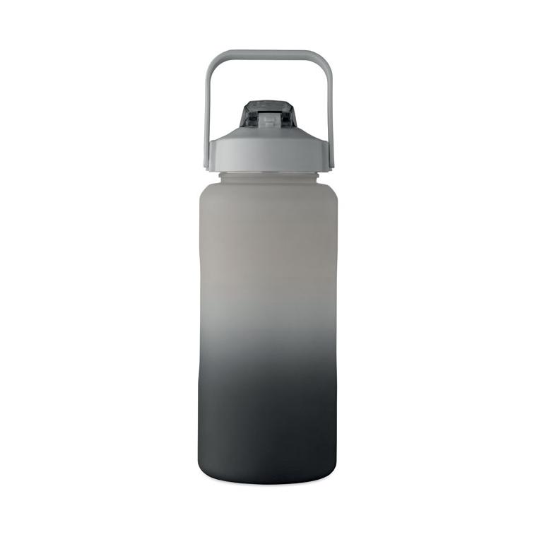 Sticlă de apă din RPET Activate Max, 2000 ml Negru