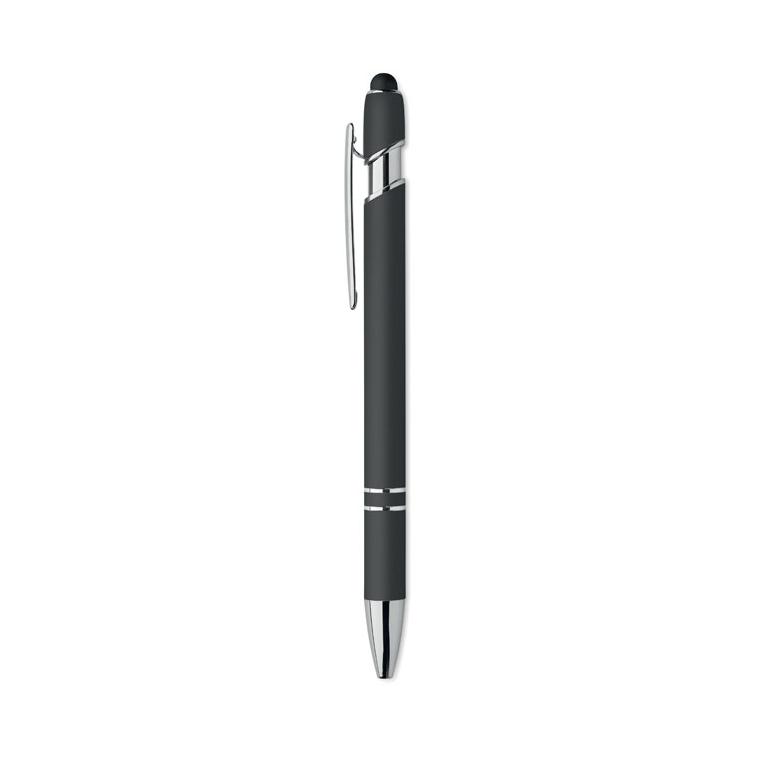 Pix stylus din aluminiu reciclat Siparo Negru